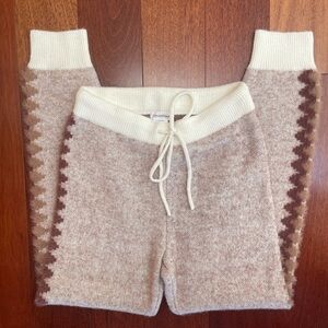 Lovers and Friends Tavi Fair Isle knit Lounge Pants